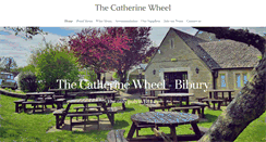 Desktop Screenshot of catherinewheel-bibury.co.uk