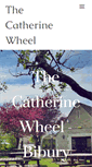 Mobile Screenshot of catherinewheel-bibury.co.uk